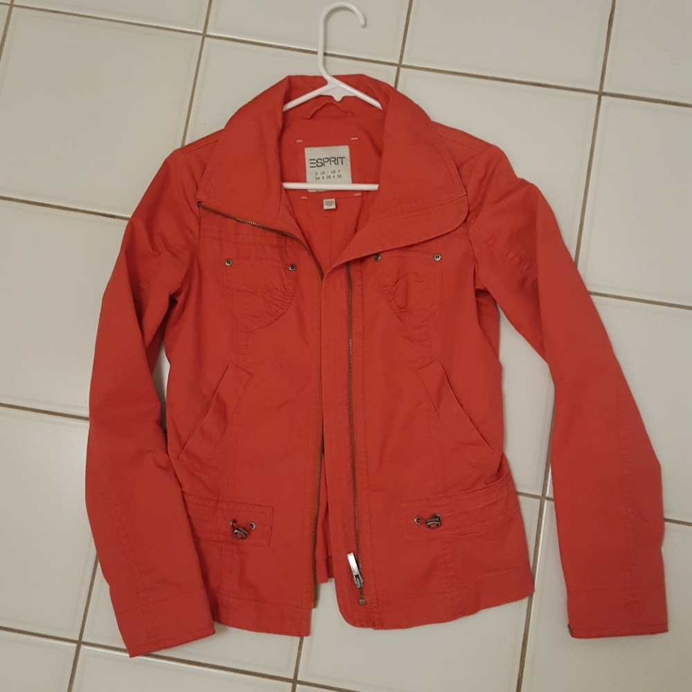 Red Esprit Light Jacket